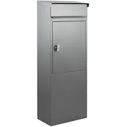SafePost, Briefkasten, 855 Briefkasten Silbergrau
