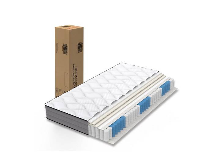 Taschenfederkernmatratze Federkernmatratze, 7-Zonen Matratze, Celya, (20 cm hoch, H3, Lyocell Bezug), Ergonomische Körperanpassung, Hoher Schlafkomfort