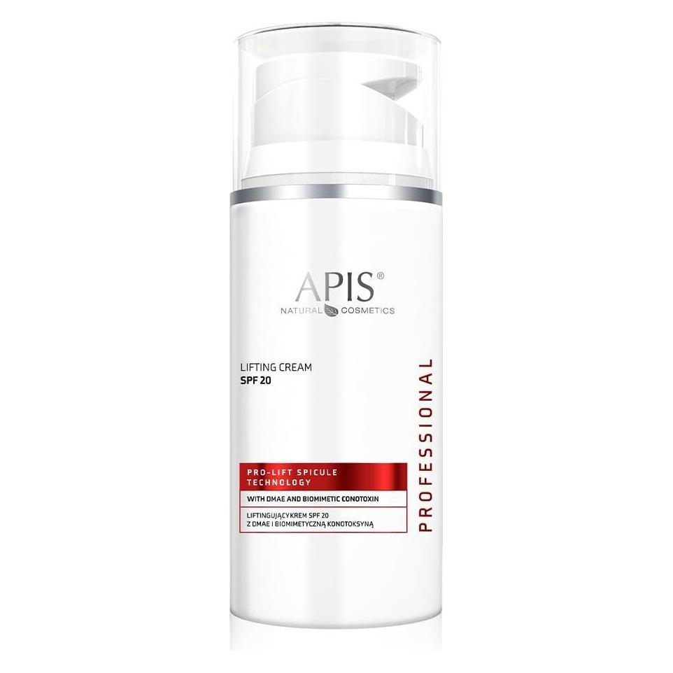 Apis Natural Cosmetics Apis Apis Pro-Lift Spicule Technology Liftingujący Krem do twarzy SPF20 z "konotoksyną" 100ml (SPF 20, 100 ml) (73516483)
