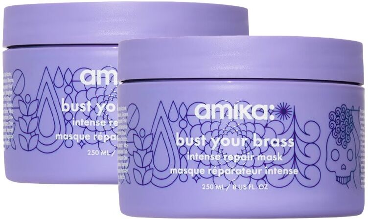 amika Bust Your Brass Blonde Mask 250ml Double