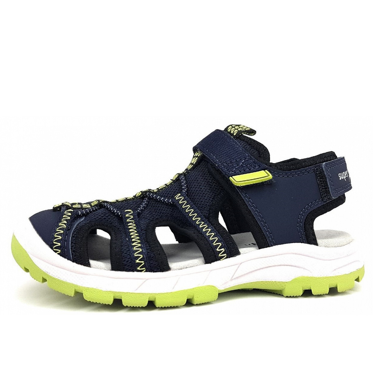 Superfit Tornado Light Kinderschuhe Jungen Sandalen Blau Freizeit, Schuhgröße:37 EU