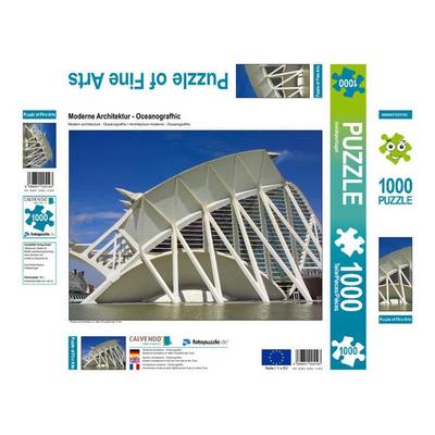 CALVENDO Puzzle Moderne Architektur - Oceanografhic | 1000 Teile Lege-Größe 64x48cm Foto-Puzzle für glückliche Stunden