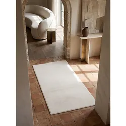Läufer Hochflor Creme 80x300 cm - ALDAN   Kadima Design