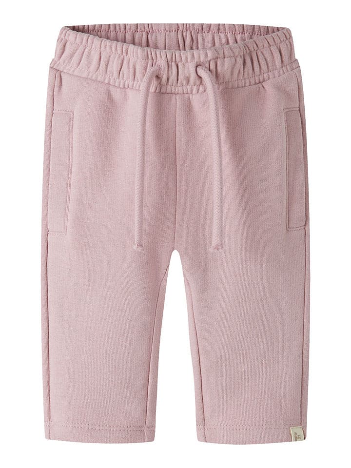 Lil Atelier Sweathose "London" in Rosa - 80