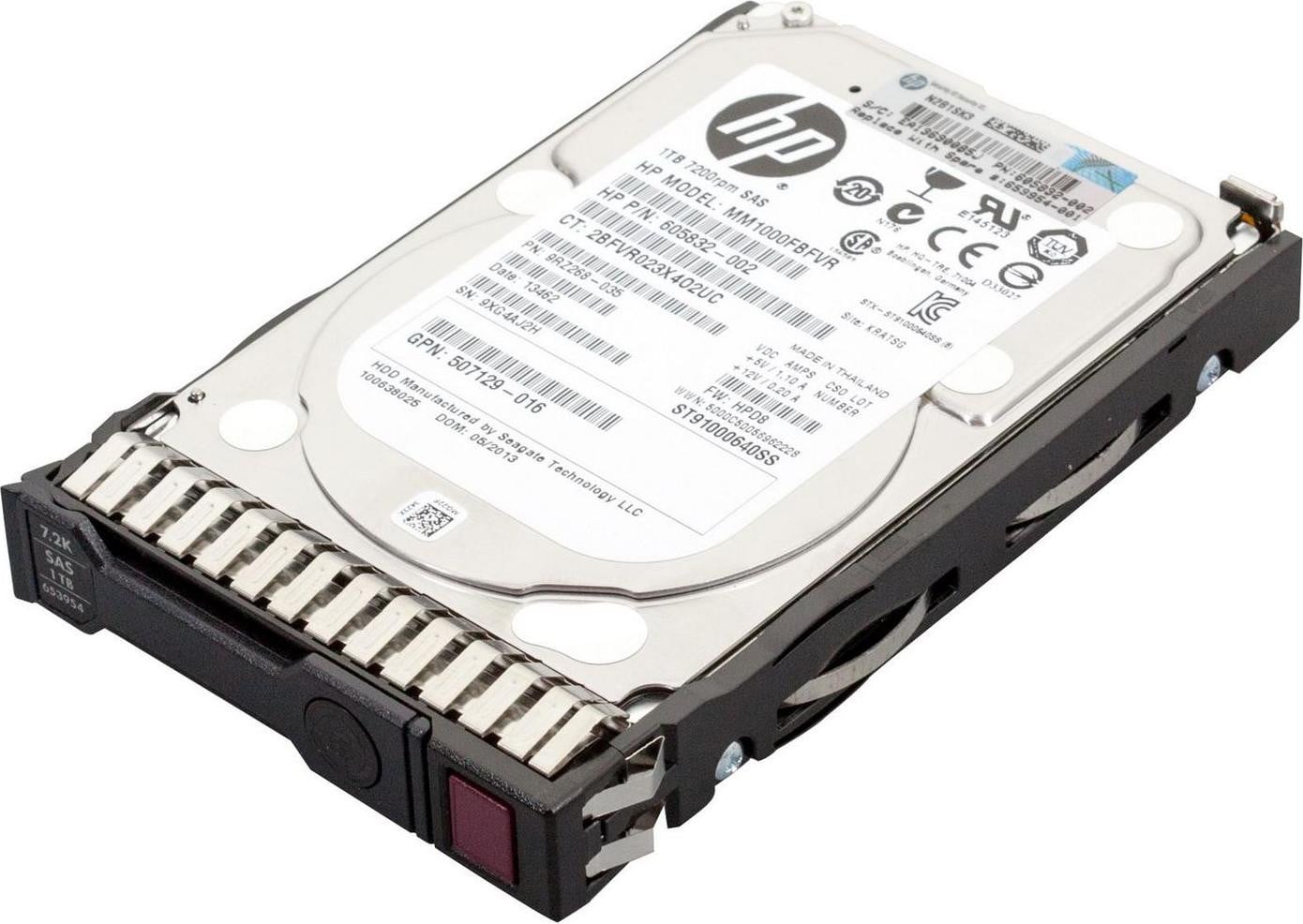HP Midline Harde schijf 1 TB Hot-swap 2,5 inch SFF
