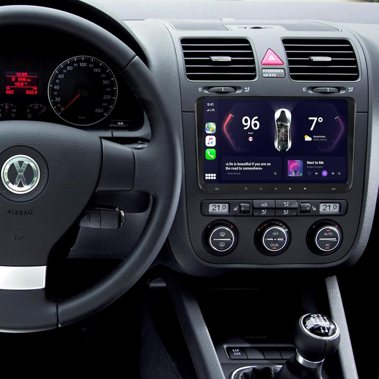 Selius Android Autoradio Dubbele DIN Multimediasysteem met Scherm