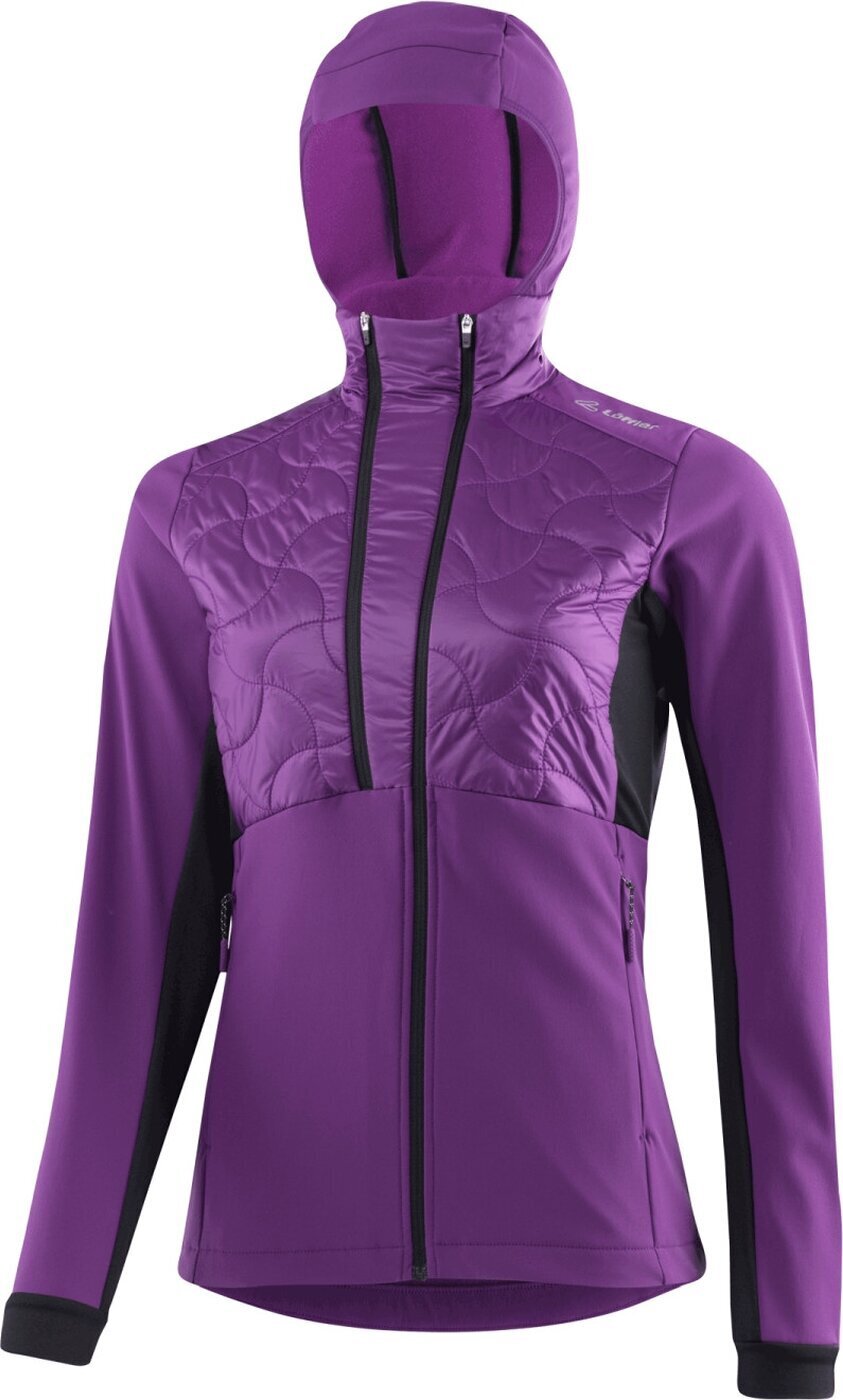 Löffler W Hooded Hybridjacket Grace Pl Viola 38