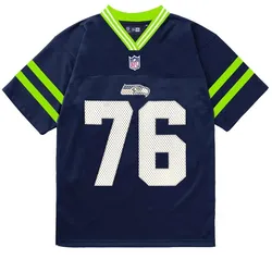 New Era, Herren, Fussballtrikot, Trikot Seahawks Nos NFL (XS), Blau