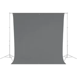WESTCOTT Stoffhintergrund grau (2.7 x 3m)