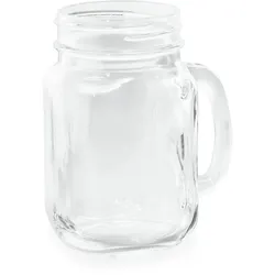 WAS Germany - Trinkglas mit Henkel Caro Set 6-teilig, 0,45 ltr., 10,7 x  7,7 x 13,3 cm, Glas