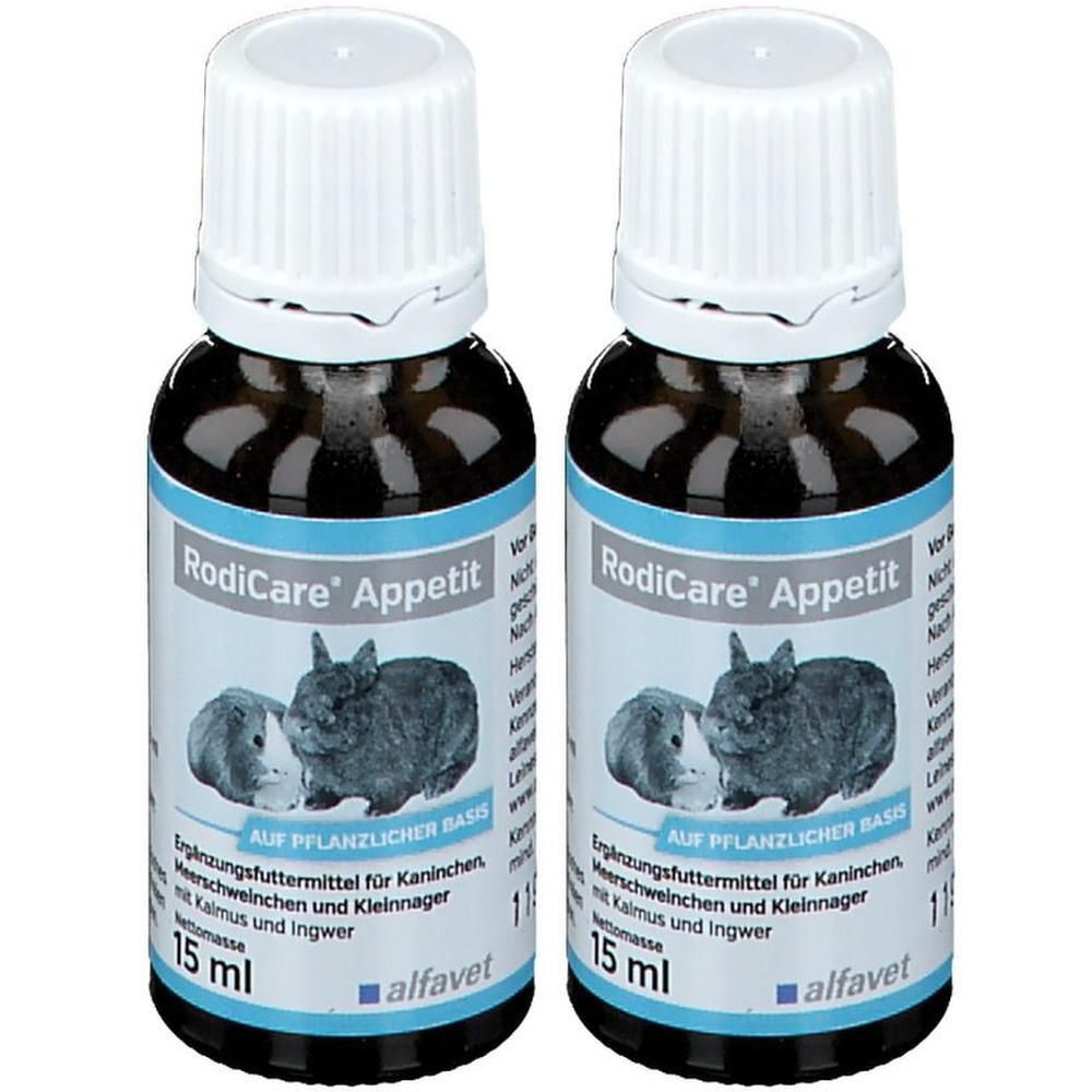 Rodicare Appetit flü.f.Kanin./Kleinnager/Meerschw. 2x 2x15 ml Flüssigkeit