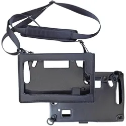 I.safe Mobile, Kindersicherung, MOBILE IS910.X / IS930.X Ledertasche mit Umhngegurt Met venster MOBILE IS930.x, MOBILE IS910.x Zwart