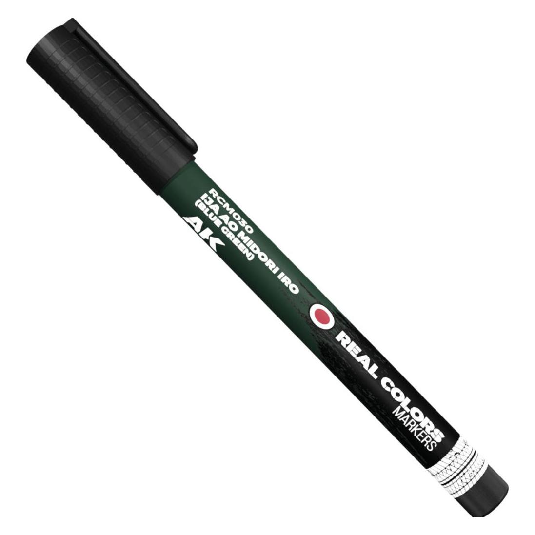 AK Interactive Real Colors Marker Ija Ao Midori Iro (Blue Green) (RCM030)