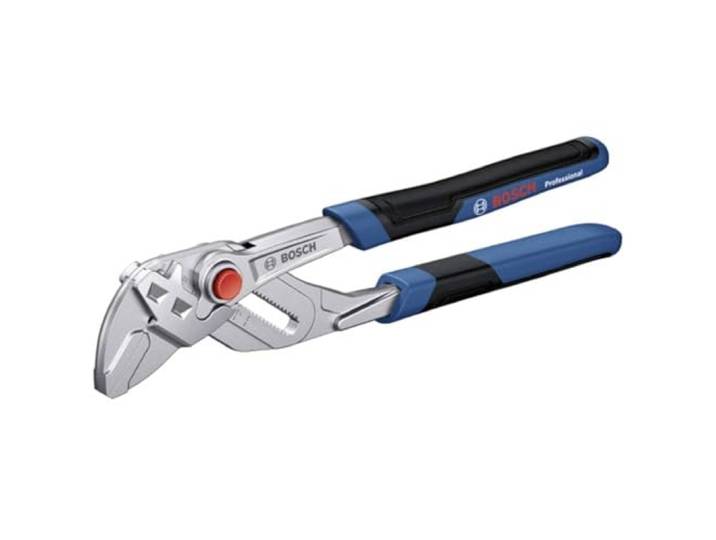 Bosch Professional sanitair-waterpomptang (250 mm, tweecomponenten softgrip, chroom-vanadiumstaal)