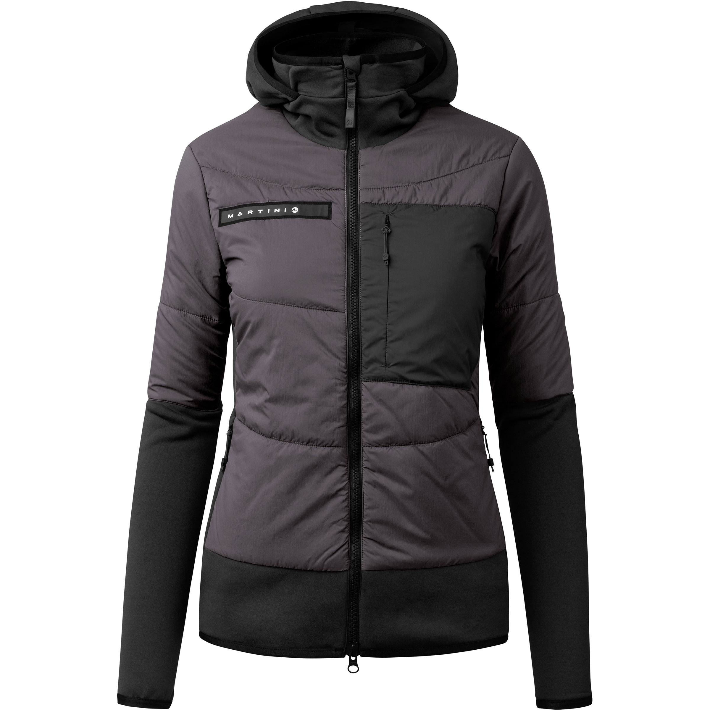 Martini Sportswear Yalca Hybrid Primaloft Damen Isolationsjacke schwarz Größe XS Trekking Windabweisend Wasserabweisend