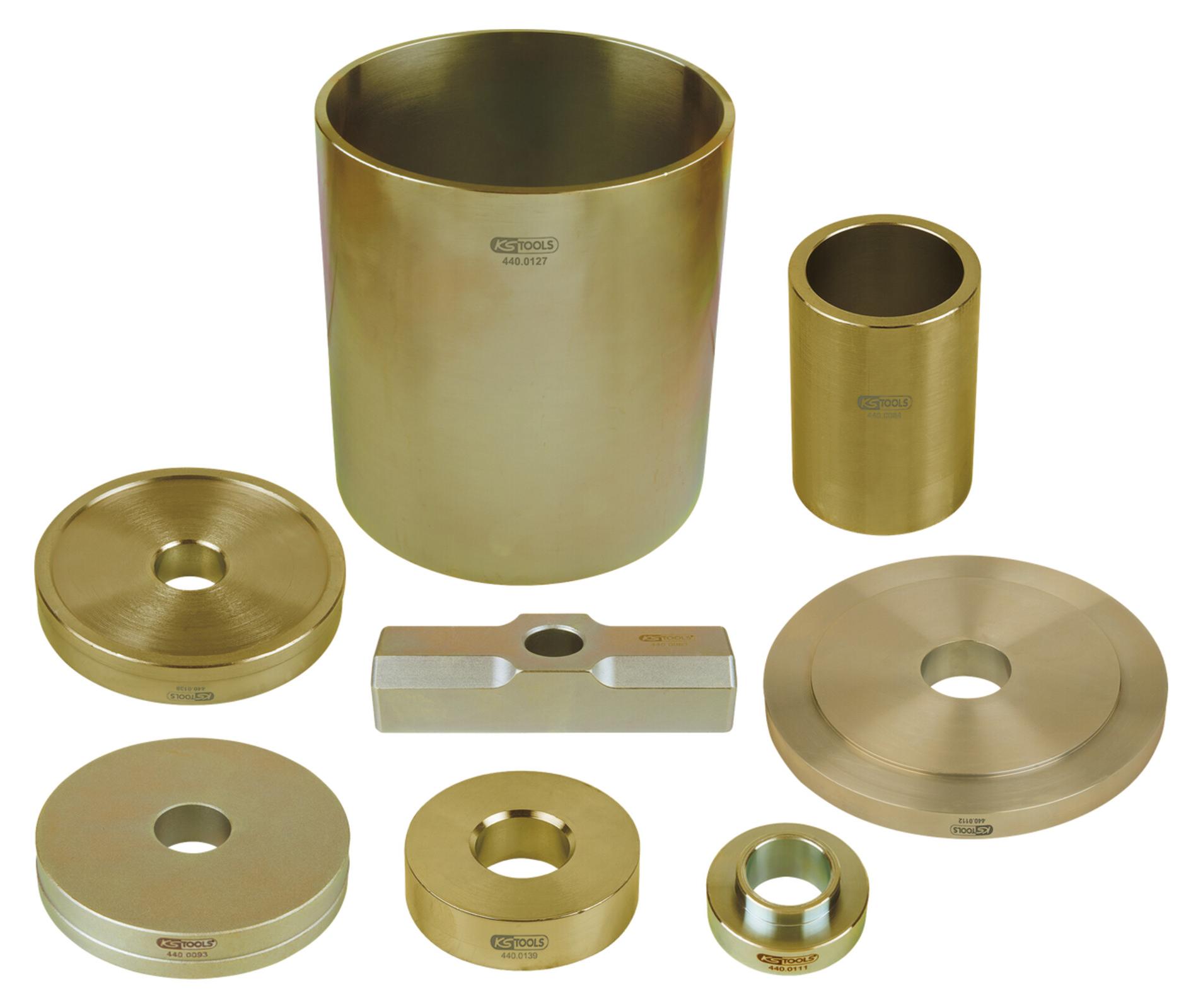 KS TOOLS Radlager-Satz, vorne für Nissan / Opel / Renault, 8-tlg ( 440.0155 )