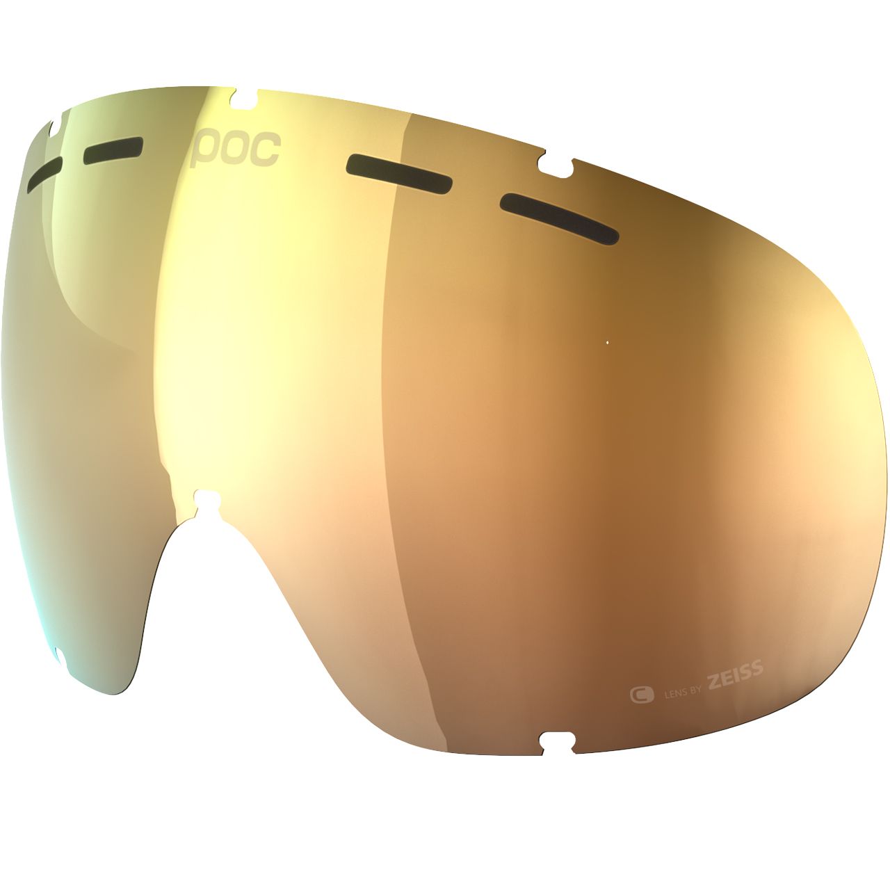 POC Fovea Mid/Fovea Mid Race Ersatzscheibe clarity intense/sunny gold