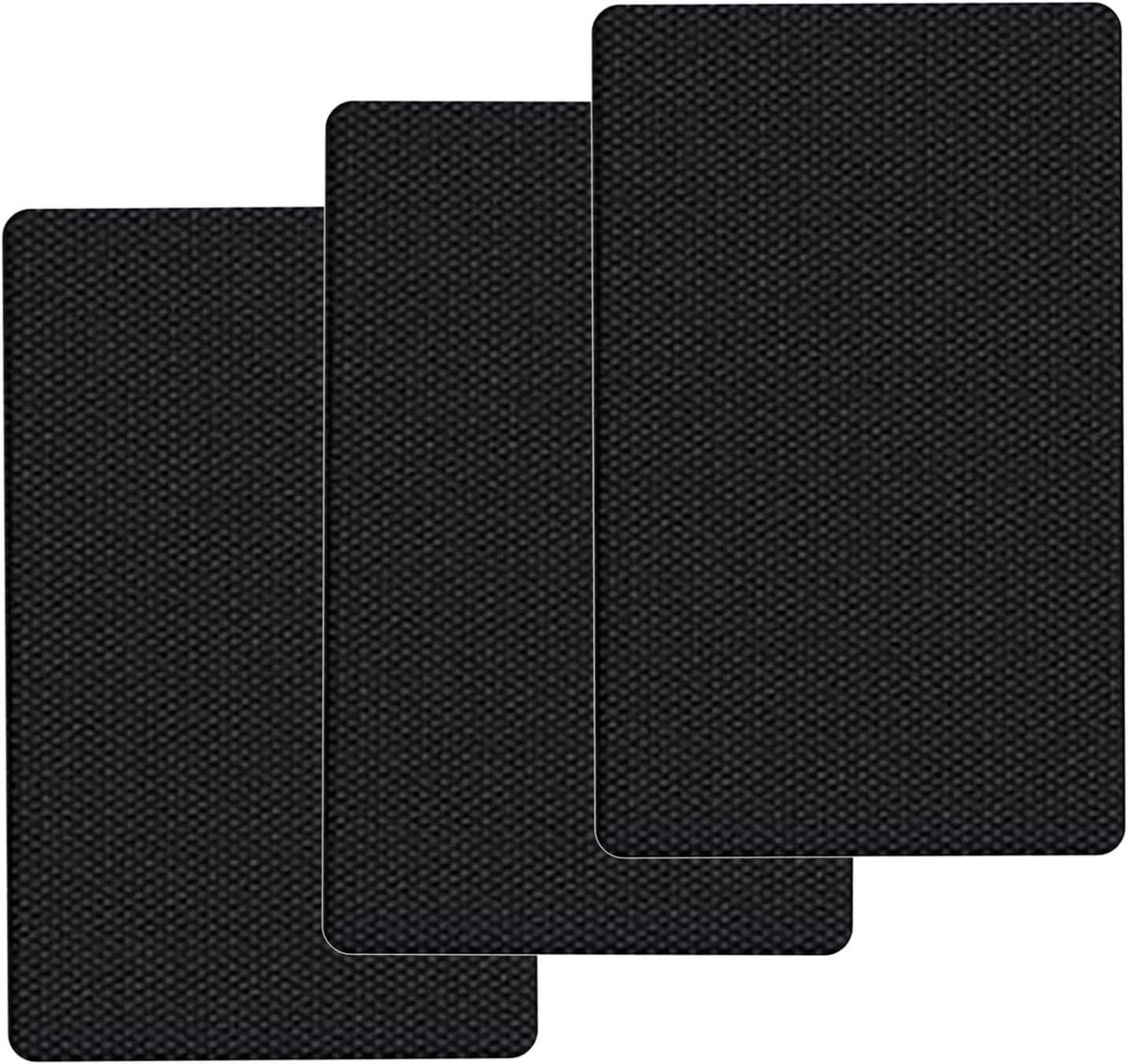 Zelfklevende antislip rubberen pads voor het beschermen van meubels, zwart, 3 vellen