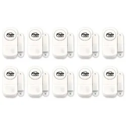 FLIPO® Mini Fenster- & Türenalarm magnetisch, 90dB 10 Stück