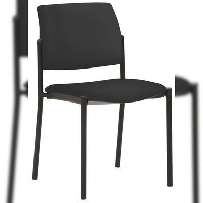 Mayer Sitzmöbel, Stapelstuhl 2518, Schwarz (VE = 2 Stück)