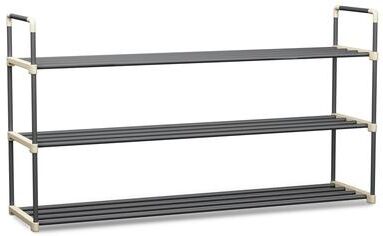 Shoe Rack – Multi -Tier Shoe Organizer by Hastings Home (Gray)
