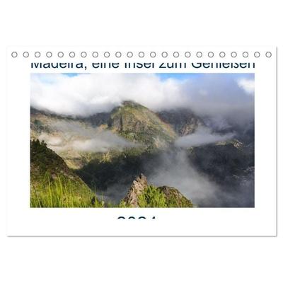 Madeira, eine Insel zum Genießen (Tischkalender 2026 DIN A5 quer), CALVENDO Monatskalender