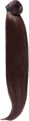 Bifull Einfacher Pferdeschwanz 50 cm Mod 6 Hellbraun