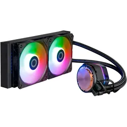 Cooler Master MasterLiquid 240 Atmos, CPU Wasserkühler, Schwarz