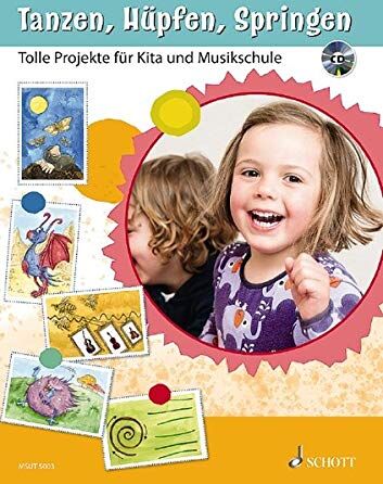 Tanzen, Hüpfen, Springen: Tolle Projekte für Kita und Musikschule. Ausgabe mit CD. (Materialkiste Musik, Spiel und Tanz) - Preis vom 30.09.2026 09:01:18 h