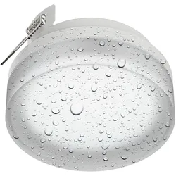 ledscom.de Deckenleuchte IPLY, IP44, weiß matt, rund, inkl. GX53 LED Leuchtmittel, 420lm, weiß