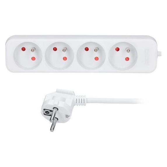 Olight Solight extension cord, 4 sockets, white, 5m (230 V) (8595092107147)