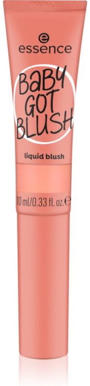 essence BABY GOT BLUSH Liquid Blush shade 40 Coral Crush 10 ml