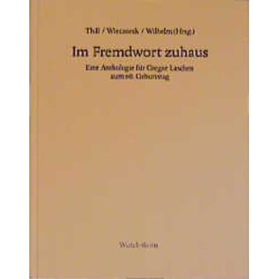 Im Fremdwort zuhaus, Gebundene Ausgabe von Hans Thill,Stefan Wieczorek,Ingo Wilhelm, Das Wunderhorn, 978-3-88423-180-7