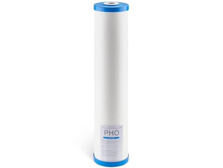 VEVOR Cartouche de Rechange pour Filtre à Eau Toute la Maison 1PC 115x507 mm\, Filtre de Remplacement pour Système de Filtration d'Eau Domestique\, Inhibiteur de Tartre Polyphosphate\, Réduit le Chlore