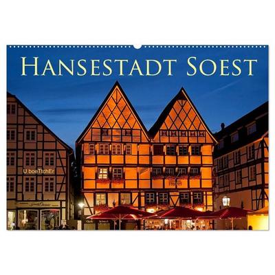 Hansestadt Soest (Wandkalender 2027 DIN A2 quer), CALVENDO Monatskalender