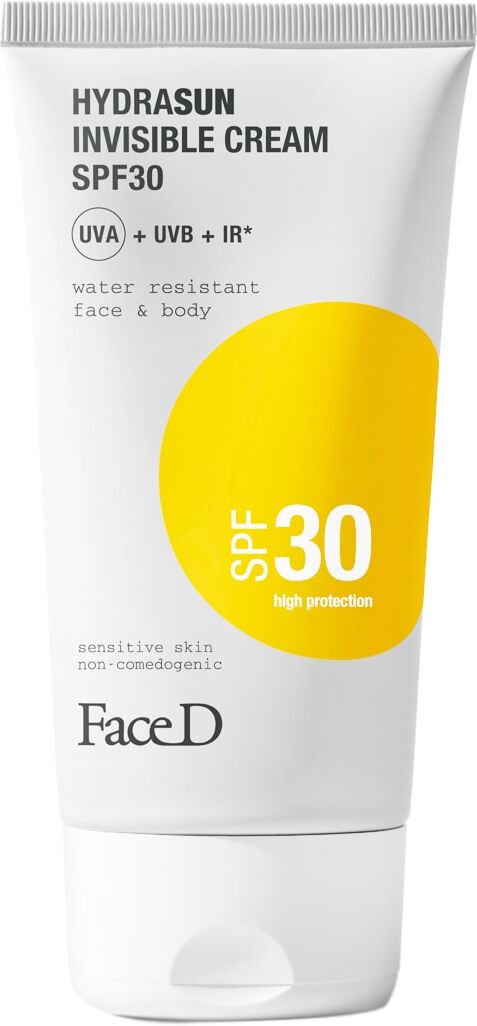 Face D Crema solar invisible Hydrasun SPF30 150 ml .
