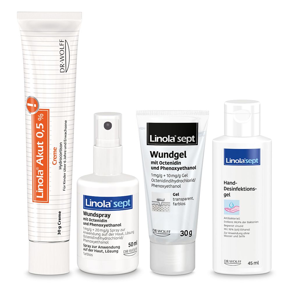 Linola Haus- und Reiseapotheke 1 St Set