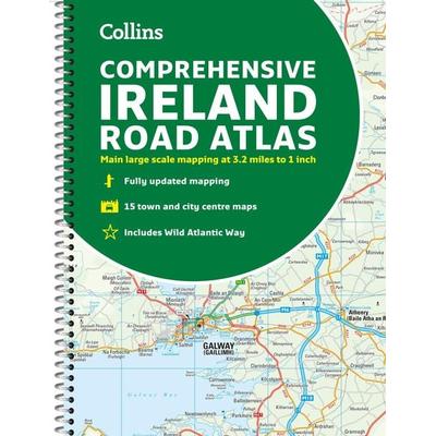 Comprehensive Road Atlas Ireland, Taschenbuch von Collins Maps, Collins Reference, 978-0-00-841281-4