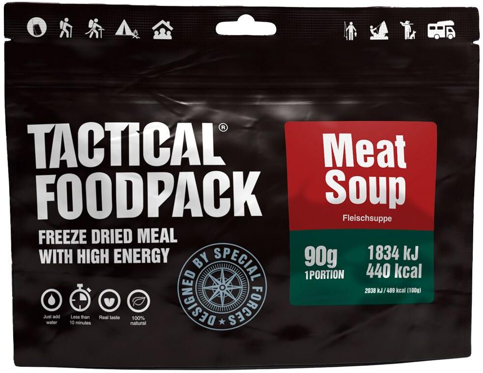 Tactical Foodpack  - Soupe à la Viande 90g - Repas Lyophilisé