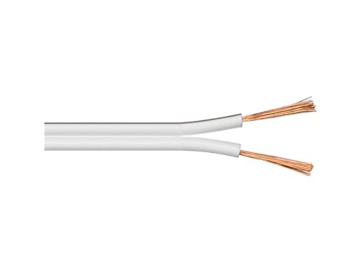 goobay Luidsprekerkabel CCA 10M Roll - Wit