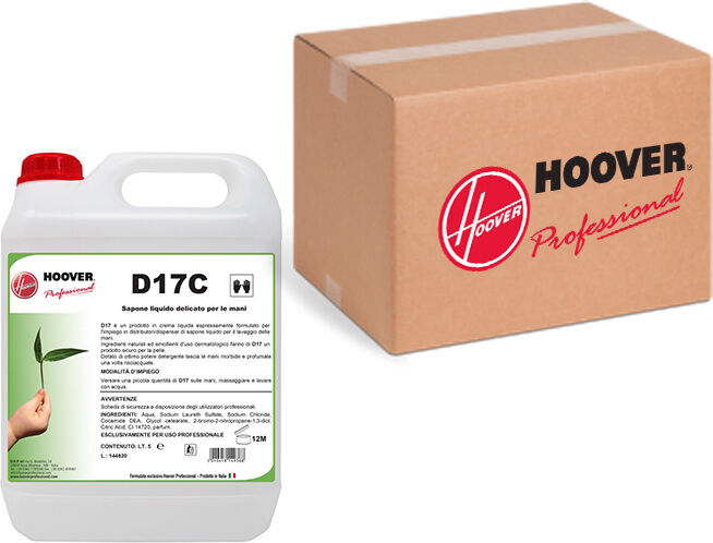 Hoover Scatola 4 taniche D17C Sapone liquido per mani