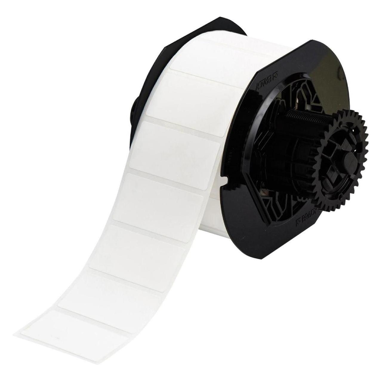 Brady B33 Series Polyesteretiketten für Bauteile und Barcodes, weiss, glänzend (55.88 mm) (B33-17-425)