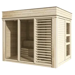 Wolff Finnhaus Saunahaus Paradiso 3x2 (1-Raum/2-Raum) Paradiso 3x2 (1-Raum)
