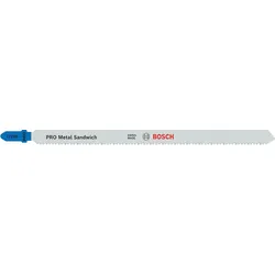Stichsägeblätter BOSCH T718BF Länge 180mm VPE 3 Stück f. Metall- Sandwich-Paneelen