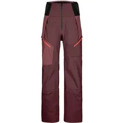 ORTOVOX Damen Hose 3L GUARDIAN SHELL PANTS W, Größe XS in Rot Rot