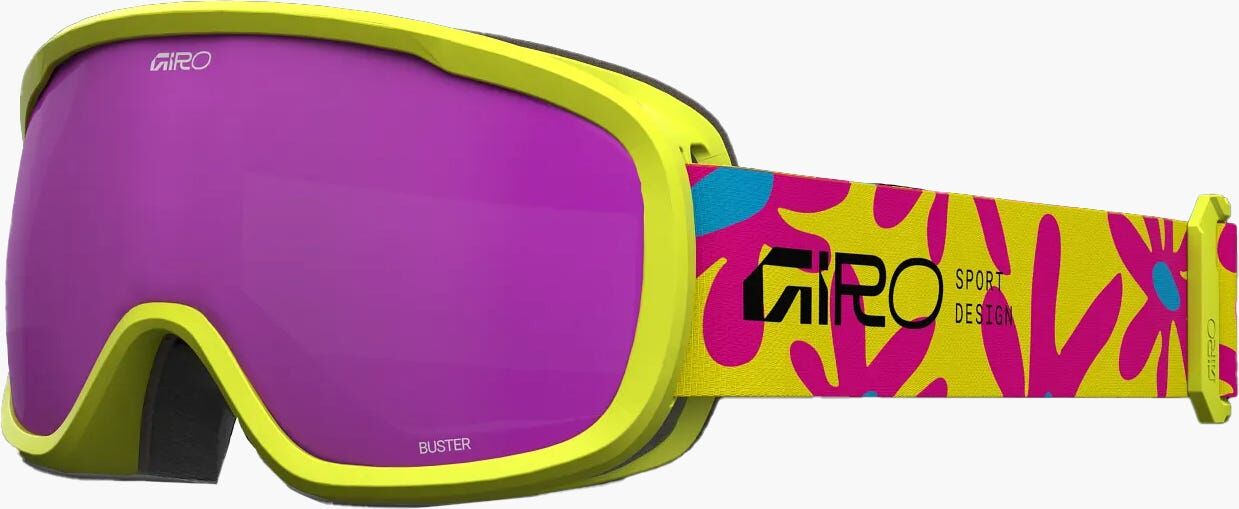 GIRO BUSTER FLASH FLOWERS YEL AMBPINK One Size