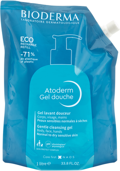 Bioderma Gel de Duche Atoderm Ecorefill Recarga 1000 ml