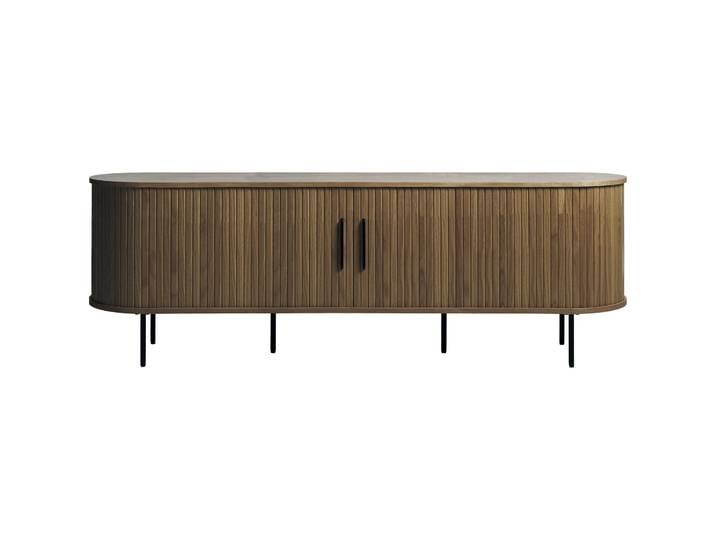 TV-Schrank Gativel 180 cm, Lamellen in gebranntem Eichenholz