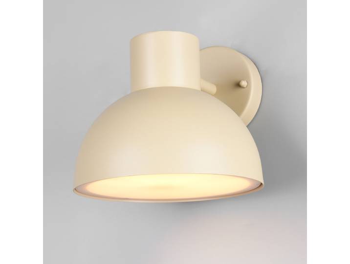 Außenwandleuchte Elbe 20 x 19 x 24cm Beige/Beige
