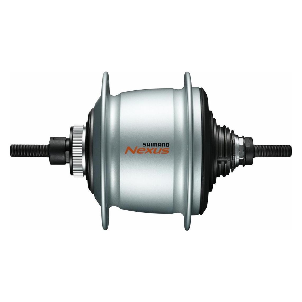 Shimano Getriebenabe NEXUS SG-C6001 8-Gä 36-Loch Center-Lock 135 mm silber (Scheibenbremse Center Lock) (ISGC60018DAS)